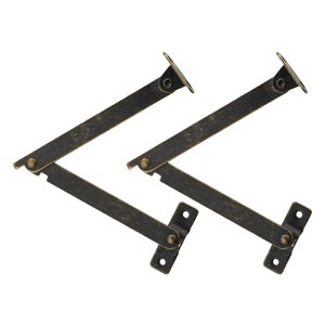 Bothyi - Bisagras De Soporte De Tapa De Metal Para Caja De Madera, 2 Uds., Para Joyero, Caja De Regalo, 195Mm