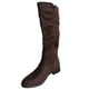 thumbnail image 4 of Bota Gamuza Ecológica ZAX75 Chocolate, 4 of 5