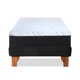 thumbnail image 2 of Cama Europea Zen Top Spring 1.5 Plaza Base Normal, 2 of 4
