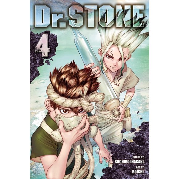Libro Simon & Schuster Dr. STONE, Tomo 4: El laboratorio de Senku