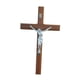 thumbnail image 3 of Crucifijo De Pared Cruz Regalo Cruz De Madera Decoración De Pared Para Entrada Navidad Pascua Marrón, 3 of 5