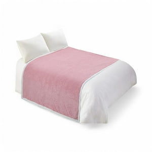Manta De Polar Sherpa Matiz 130X160 Cm Rosado