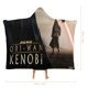thumbnail image 2 of Manta Capa con Capucha Desmarcar Obi Wan 100x130cm, 2 of 6