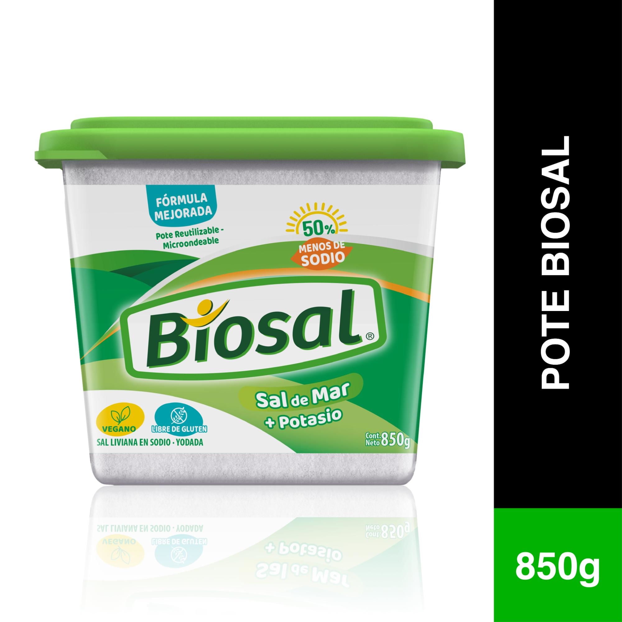 Sal De Mar Pote 850 g Biosal