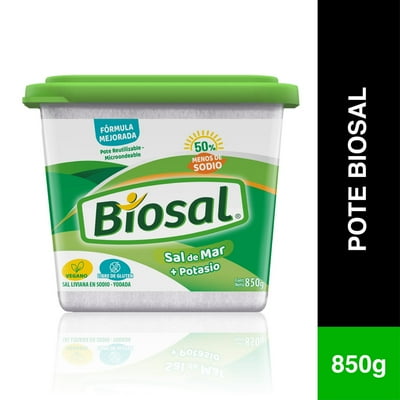 Sal De Mar Pote 850 G Biosal