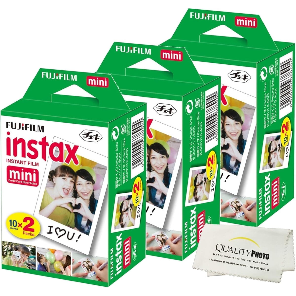 Papel Fotografico Fujifilm Instax Mini Blanco Iso 800 Para Mini