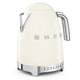 thumbnail image 5 of Hervidor eléctrico Smeg 50's Retro 1.7 L de acero inoxidable crema, 5 of 6