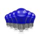 thumbnail image 1 of Bombilla LED ORALUCE azul de 5 W 450 LM E26, paquete de 6 unidades, para decoración, 1 of 9