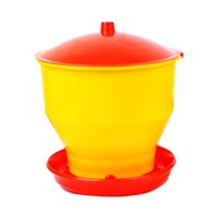 Magideal - Comedero Para Pollos Automático Dispensador De Alimento Recipiente Para Aves Diseño Resistente Fácil De Limpiar Adecuado Para Granjas Avícolas Y Crian Comedero 4Kg