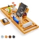 thumbnail image 1 of Bandeja De Bañera Premium Ampliable Con Soporte Para Jabón, 1 of 8