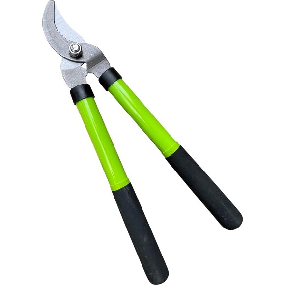 Garden Guru Cortarramas de paso de 15" con cuchillas de acero al carbono