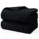 thumbnail image 1 of Juego De Toallas De Baño Paquete De 2 Unidades 89 X 178 Cm Color Negro Suave, 1 of 7