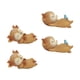 thumbnail image 5 of 4x Adornos De Cervatillo Decoración De Animales De Silicona 2x Style01 Y 2x Style06, 5 of 5