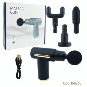 Genérico - Masajeador Mini Pistola Mod.M23 Usb Type-C Recargable