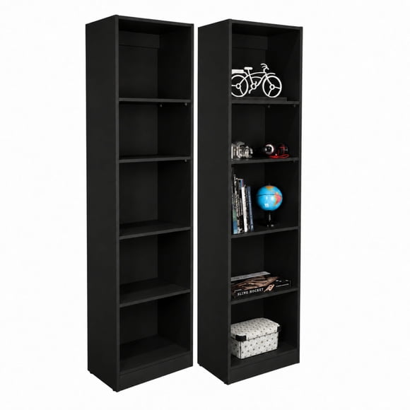 Estante Multipropósito FM 4 Repisas Negro