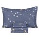 thumbnail image 1 of Juego de sábanas queen Scientific Sleep Cielo nocturno con estrellas - 4 piezas, 1 of 3