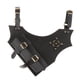 thumbnail image 4 of Espada Medieval Rana Vikingo PU Cuero Vintage Para Caballero Cosplay Rendimiento Negro, 4 of 5