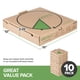 thumbnail image 2 of Caja para pizza Stock Your Home Recycled Kraft, 30 x 30 cm, paquete de 10, 2 of 7