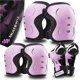 thumbnail image 1 of Protective Gear SKATEWIZ - Coderas (talla L), color rosa y negro, 1 of 7