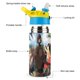 thumbnail image 3 of El castillo en el cielo Botella de Agua con Tapa Pop Top de Un Toque, Acero Inoxidable, a Prueba de Fugas, para Deportes, Botella Infantil azul 12 oz, 3 of 6