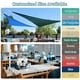 thumbnail image 2 of Toldo vela de sombra Shade&Beyond 305 x 396 cm, 185 g/m², azul, 2 of 8