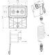 thumbnail image 2 of Kit de conexión rápida para RV Dura Faucet DF-SA189-WT, 2 of 5