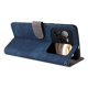 thumbnail image 2 of Funda Billetera para BLU Bold N4 con Soporte - Cartera de Cuero con Ranuras Azul, 2 of 5