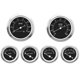 thumbnail image 1 of Juego de indicadores MOTOR METER RACING 85/52 mm esfera negra, 1 of 9