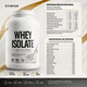 thumbnail image 4 of Proteina Isolatada Whey Sin Sabor 1kg Sin Soya 30 Serv 29g, 4 of 4