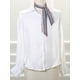 thumbnail image 5 of INSPIRE CHIC Bufandas Elegantes y Delgadas de Mujer con Punta Doble Lado para Ocio Rojo Blanco, 5 of 5