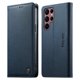 thumbnail image 1 of Funda Billetera de Cuero para [Samsung Galaxy S22 Ultra], Bloqueo RFID, Tarjetas y Soporte Azul, 1 of 5