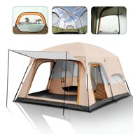 Genérica - Tienda De Campaña Grande Para 8-12 Personas Double Capa. 3.8M*2.6M*2.0M