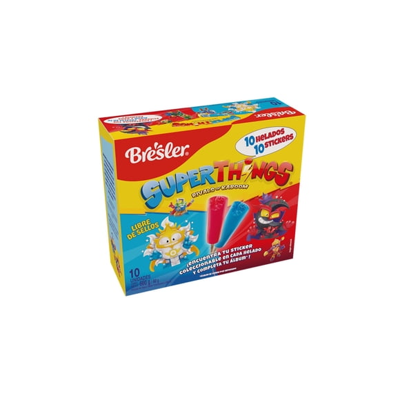 Helado Multipack Super Things 10 Un, 600 g