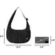 thumbnail image 3 of WESTBRONCO Small Puffer Crescent Bag Nylon Shoulder Bag, 3 of 3