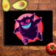 thumbnail image 2 of Tabla para Picar Artisticat - Diseño Gengar Crimson Moon - 28,5x39 Cm, 2 of 3
