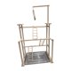 thumbnail image 3 of Parrot Bird Playground Soporte De Juegos Para Periquitos Pequeños Conures Lovebird 17.7x12.2x31.5inch, 3 of 5