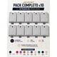 thumbnail image 3 of Pack 10 Poleras Basicas 100% Algodon Cuello Redondo 200g Gris S Lisa, 3 of 3