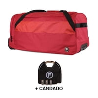 F - Bolso L Kross Rojo + Candado