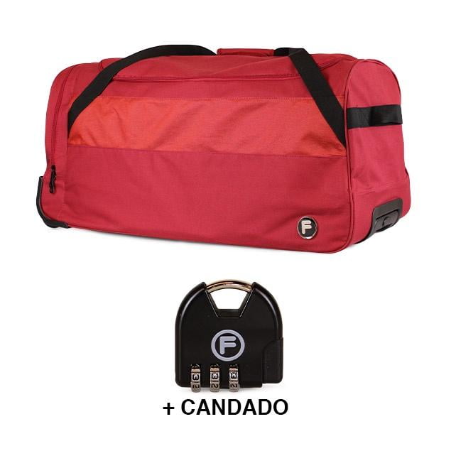 Bolso L Kross Rojo + Candado