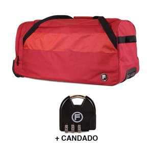 F - Bolso L Kross Rojo + Candado