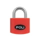 thumbnail image 1 of Candado Poli Pop 32mm Rojo, 1 of 5
