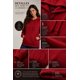 thumbnail image 3 of Poleron Canguro Basico 500g Mujer Con Capucha Bordar 60/40 Xl Rojo Liso, 3 of 3