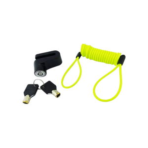 Genérico - Candado Mini Disco Moto/Bici Piola Recordatorio Blister