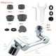 thumbnail image 3 of 1pc Faucet Extender, 1080° Faucet Sprayer Attachment, Robotic Arm Water Nozzle For Bathroom And Kitchen, 3 of 4