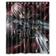thumbnail image 1 of Cortina de ducha Devil May Cry Dante, juego de cortina de baño con ganchos, tamaño 60 x 72 pulgadas, 1 of 3