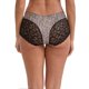 thumbnail image 3 of INSPIRE CHIC Bragas para Mujer Regreso a Clases Encaje Levantamiento de Glúteos Control de Abdomen Tiro Medio Transpirables Cobertura Completa Boyshorts L Marrón Claro, 3 of 5