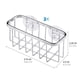 thumbnail image 3 of Cesta con soporte para esponjas iDesign Gia de acero inoxidable pulido, 3 of 5