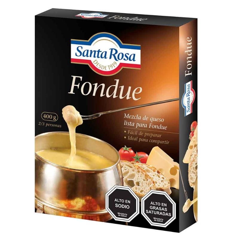 Queso Fondue Trozo 400 g Santa Rosa