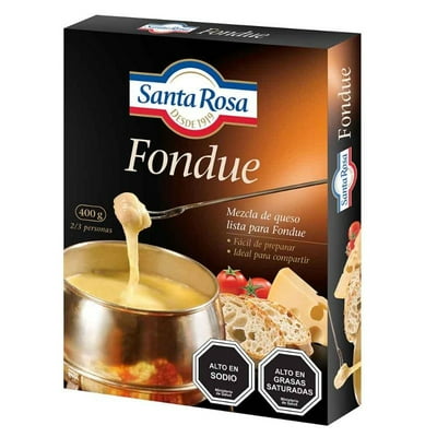 Queso Fondue Trozo 400 G Santa Rosa