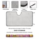 thumbnail image 2 of Emoji Parasol para Parabrisas Delantero Protector Plegable, Visera Solar para Auto Bloquea Rayos UV Mantiene tu Vehículo Fresco 130cm*70cm, 2 of 6